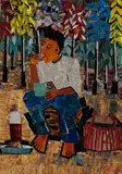 Rosemary Karuga, Untitled, 1998, paper collage