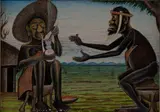 Joel Oswaggo, Untitled, undated, acrylic on canvas