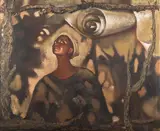 Peter Elungat, Untitled, 2001, Oil on canvas