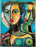 Geoffrey Mukasa, The Three of Us, undated