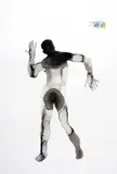 Onyis Martin, Dance, Reject, Return (triptych), 2016, Mixed media on paper