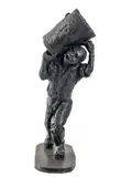 Edward Njenga, Garbage Collector, 1999, Terracotta