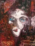Jimnah Kimani, Expressions, 2004-2005, Acrylic on canvas