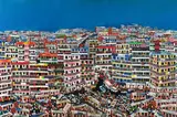 Evans Omondi ‘Omosh Kindeh’, Untitled, circa 2014, Acrylic on vinyl sheet
