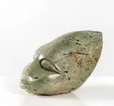 Euwitt Nyanhongo, Head, undated, Serpentine stone sculpture