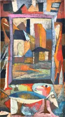 Muraina Oyelami, The Path of Glory, undated, Acrylic on canvas