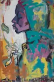 Fitsum Berhe Woldelibanos, Woman, 2010, Acrylic on canvas