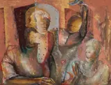 Ash Uman, Untitled, undated, Acrylic on canvas