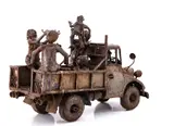 Joseph Bertiers, The Careful Joker, 2015, Metal sculpture