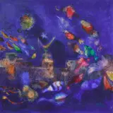 Hassan Fadul, Inside The Ocean, 2006, Mixed media