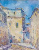 John Baptist da Silva, Stone Town III, 2007, Oil on canvas