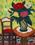 Livingstone G. K. Nkata, Untitled (Still Life), 1971, Oil on board