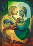 Muwonge Kyazze Matthias, Gender, 1998, Oil on canvas