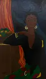 Robert Saidi, Of African Beauty, 1995, Acrylic on plywood