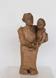 Rosemary Karuga, Mother and Child, undated, This sculpture was broken and has been restored; the price reflects this.