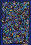 Annabelle Wanjiku, Untitled ll, circa 1990s, Mixed media on canvas
