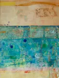Hussain Shariffe, Untitled, 1988, Ink on collaged paper