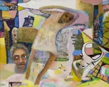 Jak Katarikawe, The Dream, circa 1997, Oil on canvas