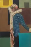 Misheck Masamvu, Punishing Elements and Heat of the Night, 2002, Oil on canvas laid down on board