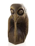 Elkanah Ongesa, Hong Kong Owls, 2011, This sculpture was created whilst working in Hong Kong using indigenous wood.