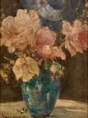 Owen Bowen, Still Life, Oil on card