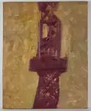 Marc de Meester, Large Abstract Painting, Oil on canvas