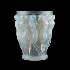 René Lalique, René Lalique (French, 1860-1945), A 'Bacchantes' Vase Designed 1927, glass, stencilled R