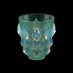 René Lalique, René Lalique (French, 1860-1945), A 'Rampillon' Vase Designed 1927, glass, etched R LALIQUE FRANCE signature and