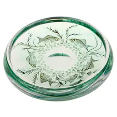 Orrefors, Edward Hald For Orrefors, A Glass 'Fish' Bowl, glass