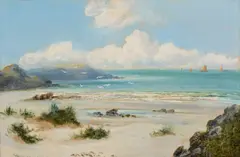 William Langley, West Coast, Scotland, Oil on canvas