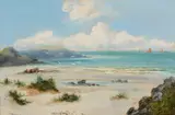 William Langley, West Coast, Scotland, Oil on canvas