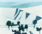 John Langton, Snow Landscape, North Yorkshire Moors, Oil on canvas