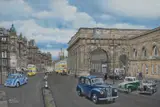 Arthur Gills, Newcastle Station, Gouache