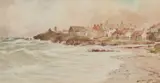 Thomas Swift Hutton, Old Hartley, Watercolour