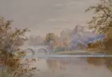 Edward Arden, Alnwick Castle, Watercolour