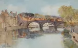 Thomas Swift Hutton, Rothbury, Watercolour