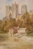 Albert H Findley, Durham Cathedral, Watercolour