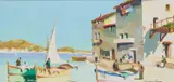 Cecil Rochfort D'Oyly-John, Cassis, St Tropez, Oil on canvas