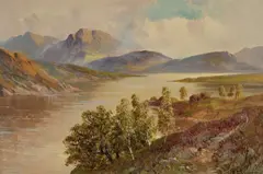F. E. Jamieson, Loch Katrine, Oil on canvas