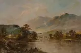 F. E. Jamieson, On The Dee, Balmoral, Oil on canvas