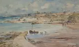 Thomas Swift Hutton, Cullercoates, Watercolour