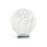 René Lalique (French, 1860-1945), A 'St Christopher' Car Mascot Designed 1928 by René Lalique, glass, impressed R, sold Jul 2025