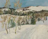 Christoffer Stixrud, Skarven, Olje på plate