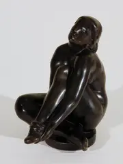 Joseph Grimeland, Sittende akt, Bronse