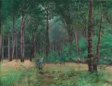 Nils Hansteen, Dansk bøkeskog