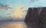 Betzy Akersloot-Berg, Fra Nordkapp, Olje på lerret