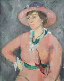 Henrik Lund, Portrett av Agnes Mowinckel