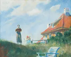 Odd Nerdrum, Morgen på Citadellet, Olje på lerret