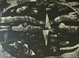 Håkon Bleken, Komposisjon, 1972, Litografi