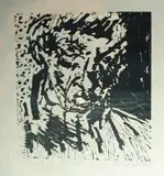 Per Inge Bjørlo, Eg sjølv, 1976, Linosnitt